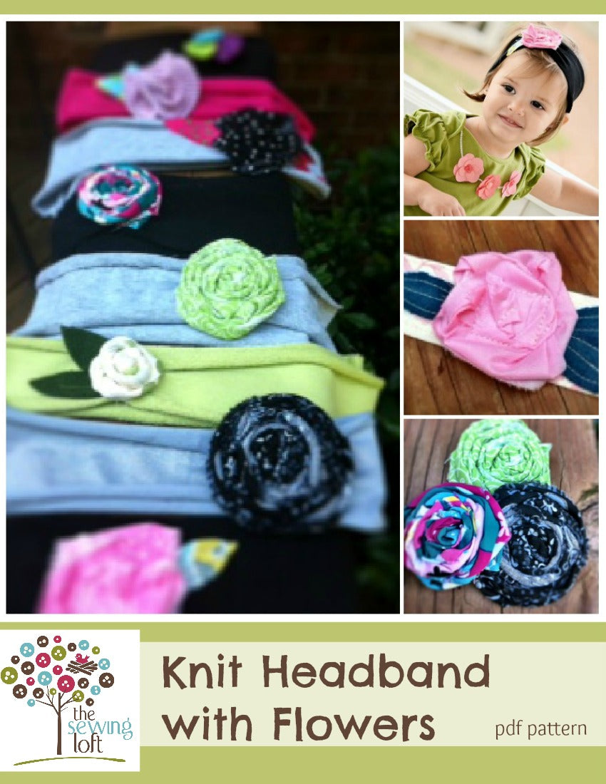 Knit Fabric Headband Pattern