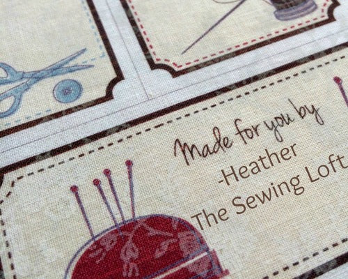 Printable Quilt Labels TheSewingLoft