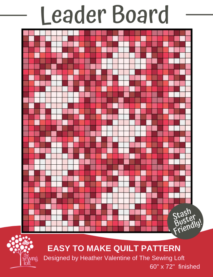 Leader Board Quilt Pattern | PDF