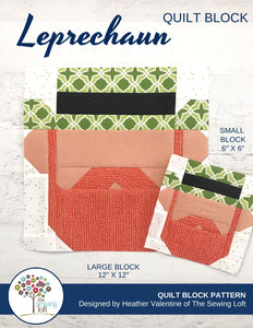 Leprechaun Quilt Block Pattern
