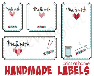 Made with Love Labels