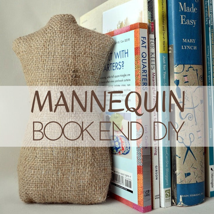 Mannequin Book End Pattern Template