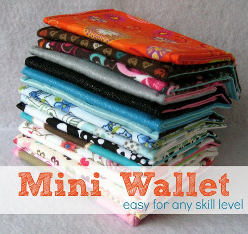 Mini Wallet Template