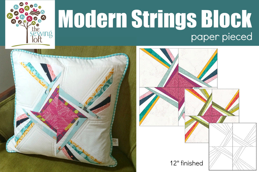 Pattern Blocks String Modern Strings Block – TheSewingLoft