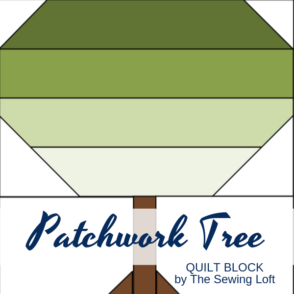 Patchwork Tree Quilt Block Pattern – TheSewingLoft