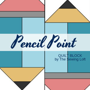 Pencil Point Quilt Block Pattern