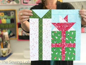 Pretty Presents Quilt Block Pattern