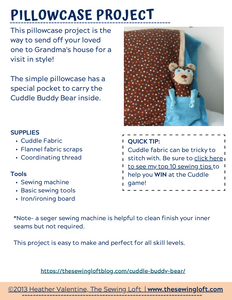 Pillowcase Project - Tutorial PDF