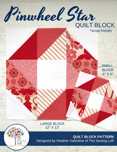 Pinwheel Star Block Pattern