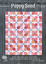 Poppy Seed Quilt Pattern | PDF