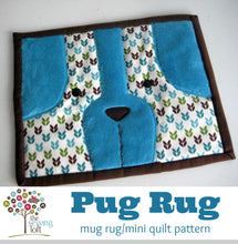 Pug Rug Mini Quilt