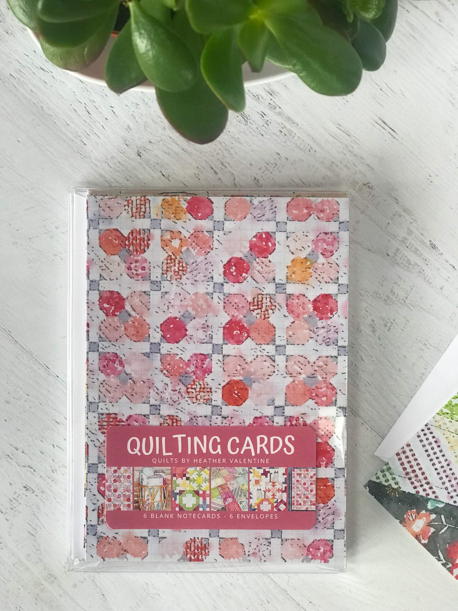 Note Cards with Quilt Panels