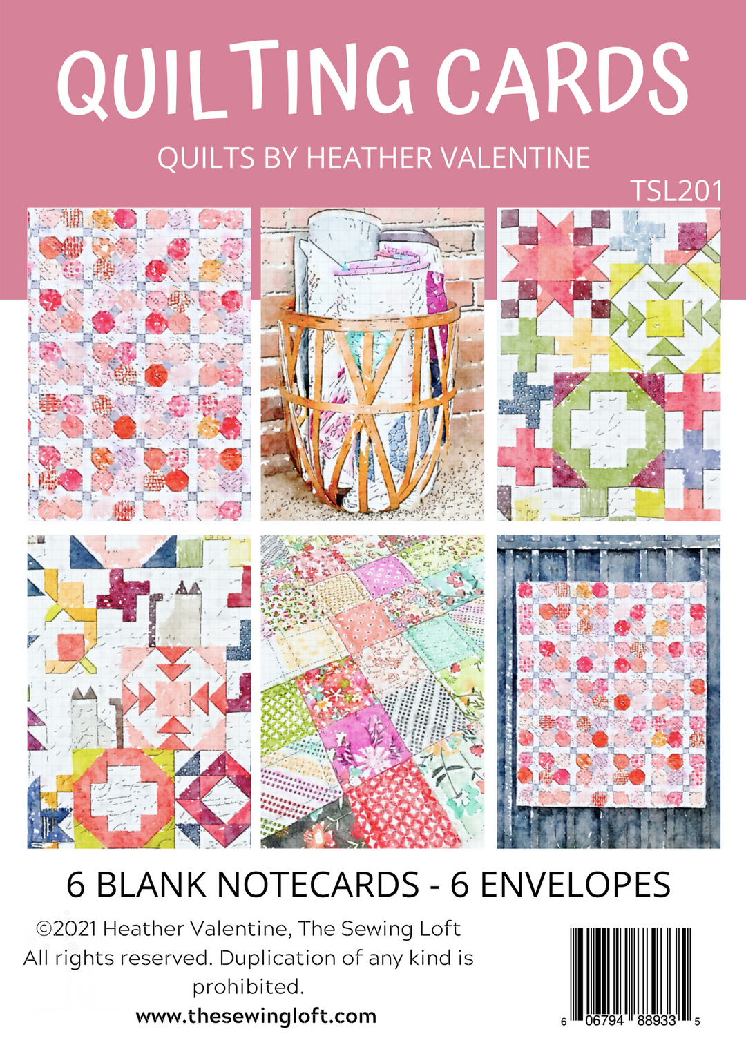 Quilting Note Cards – TheSewingLoft