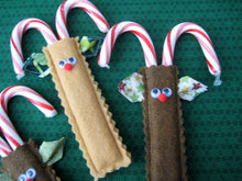 Reindeer Candy Cane Holder Template