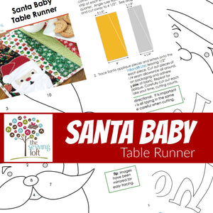 Santa Baby Table Runner