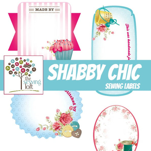 Shabby Chic Quilt Labels