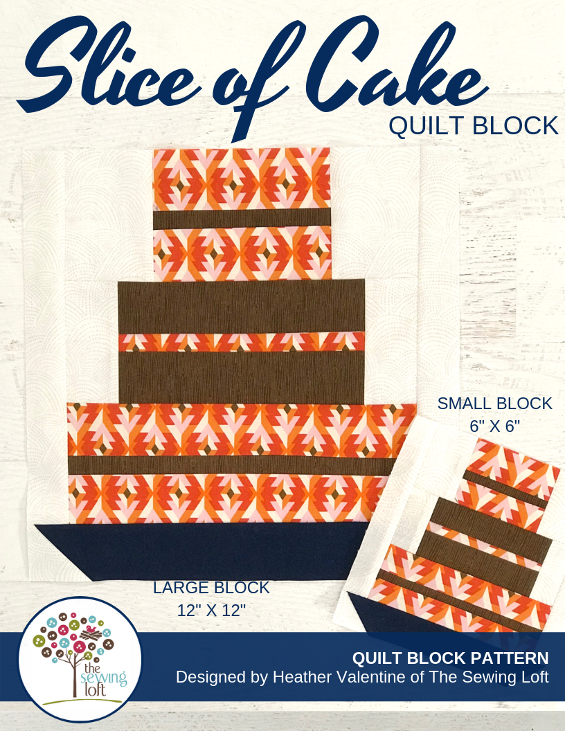 Slice of Cake Quilt Block Pattern