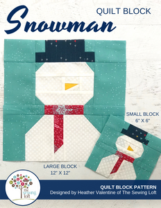 Snowman Block Pattern