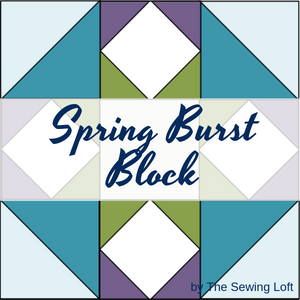 Spring Burst Quilt Block Pattern