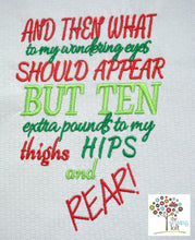 Holiday Pounds Embroidery