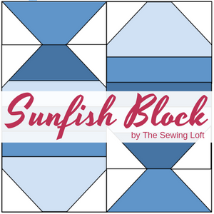 Sunfish Quilt Block Pattern