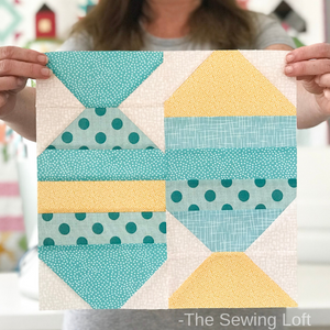 Sunfish Quilt Block Pattern