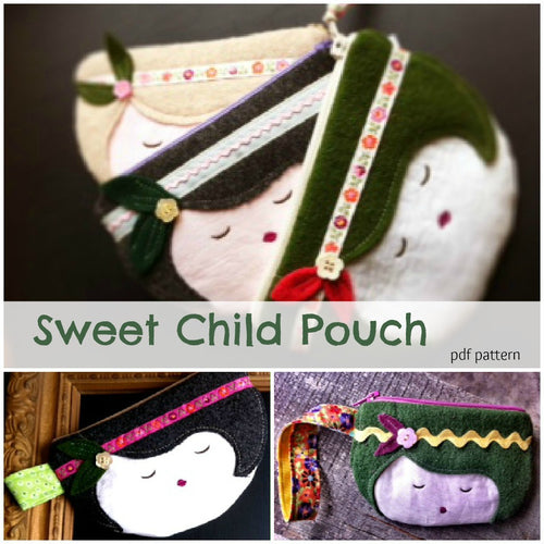 Sweet Child Zipper Purse