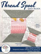 Thread Spool Quilt Block Pattern