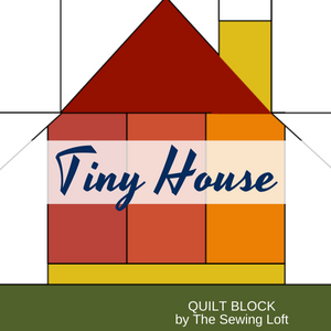 Tiny House Quilt Block Pattern