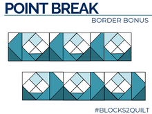 Point Break Quilt Block Pattern