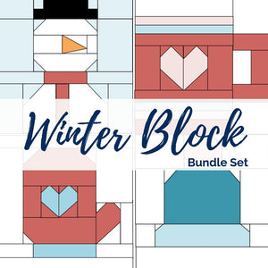 Winter Quilt Blocks Bundle Pack