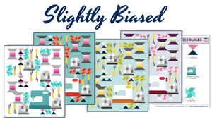 Slightly Biased Quilt Pattern | Sew Along